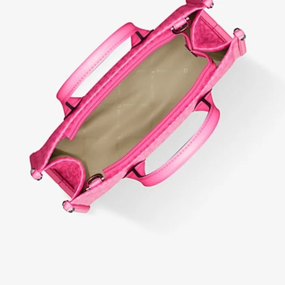 Michael Kors  Mirella Pink Tote Bag. - Picture 6 of 7